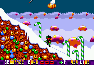 Zool Ninja of the Nth Dimension screenshot 4 for Sega Genesis